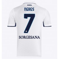 Fotbalové Dres SSC Napoli David Neres #7 Venkovní 2024-25 Krátký Rukáv